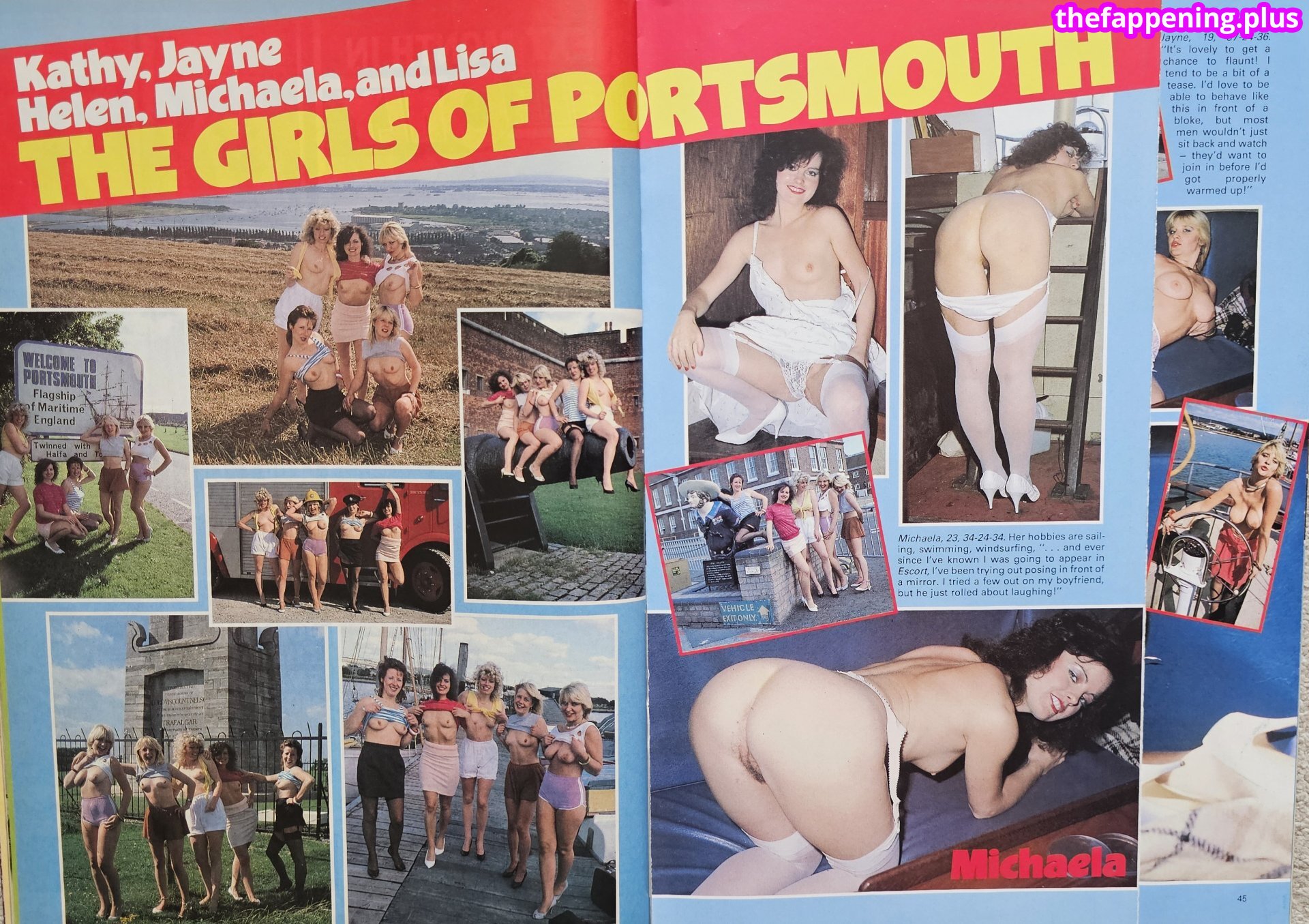 1980'S & Early 90'S Page 3 Girls / GlamourTeaJames / https: / mariawhittaker Nude OnlyFans Photo #869