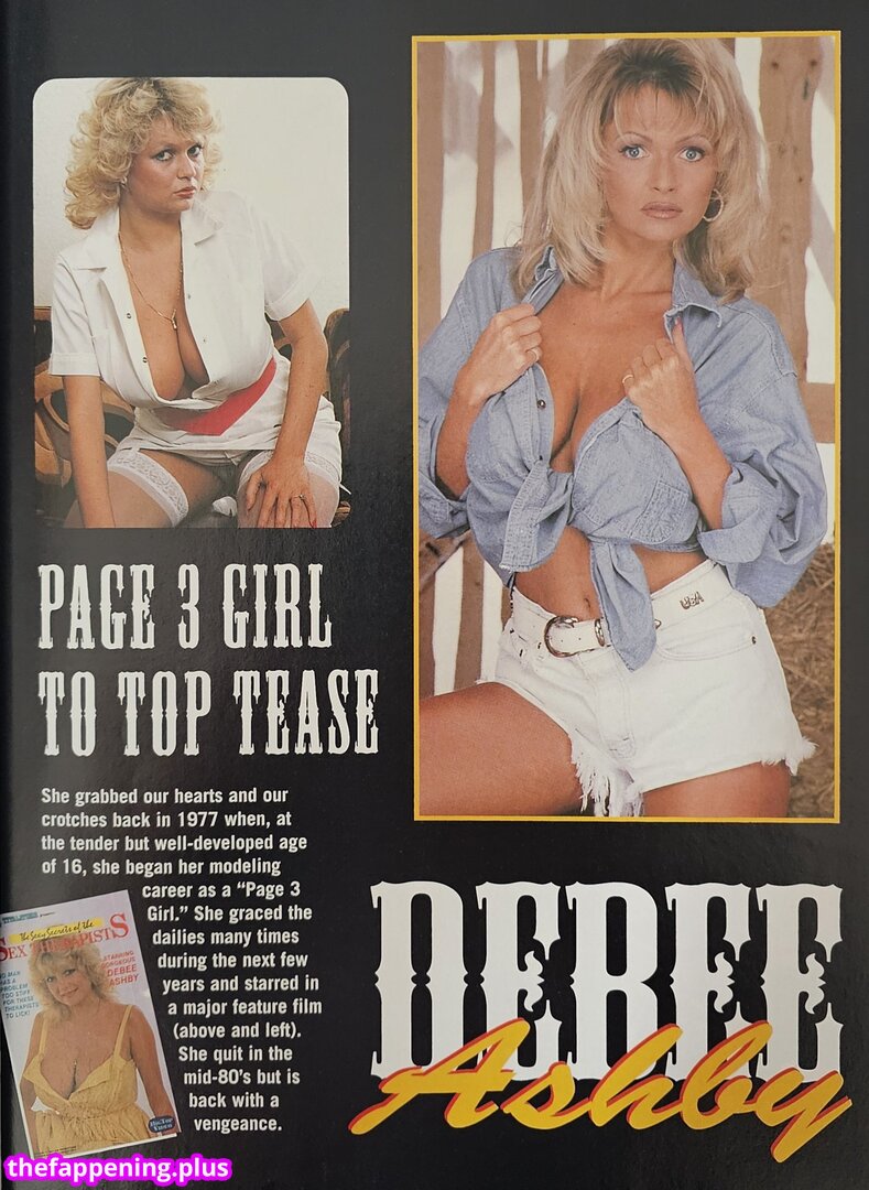 1980'S & Early 90'S Page 3 Girls / GlamourTeaJames / https: / mariawhittaker 누드 OnlyFans 사진 #1946